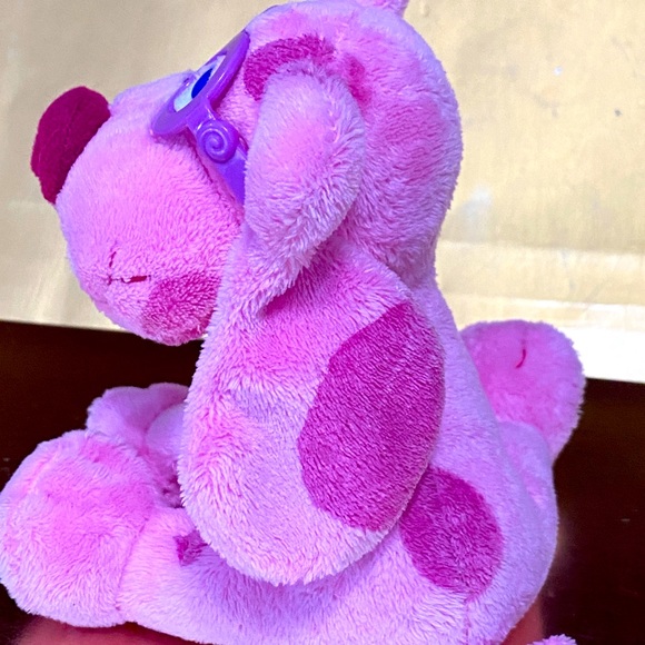 Ty BEANIE BABIES BLUES CLUES MAGENTA THE DOG (NICK JR.) WITH ORIGINAL TUSH TAG - Picture 5 of 10